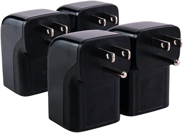 Clamper Single Outlet Surge Protector Right Angle & Space Saving, 1800 Joules, 1875W, for TV, PC, Xbox, PS5, Refrigerators and Other Appliances (Wall Surge Protector),1-Pack in Clear : Electronics