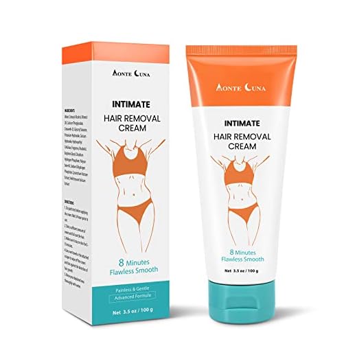 Bablabear Intimate/Private Hair Removal Cream, Hair Remover for Women&men, Soothing Depilatory Cream For Unwanted Body Hair, Fast & Effective Hair Remover for Face,Leg, Underarms, Chest, Public, Bikini (100g)…