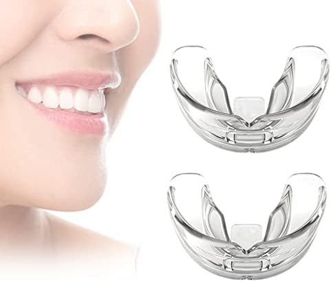2 PCS Mouth Guards for Teeth Grinding, Soft & Hard Night Guards for Adults