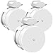 Google WiFi Wall Mount 3 Pack, WiFi Accessories for Google Mesh WiFi System and Google WiFi Router Without Messy Wires or Screws (White(3 Pack))