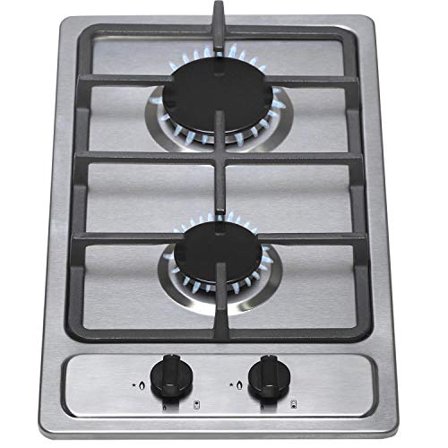 SIA SSG302SS 30cm Compact Stainless Steel Gas Hob