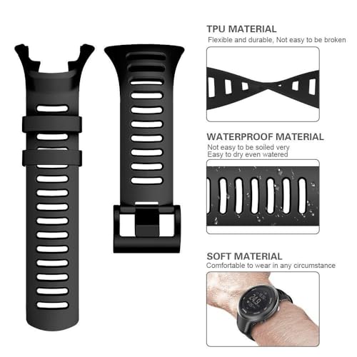 Bracelet pour Suunto Ambit 3 premium ultra résistant pour montre de sport - 4