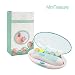 Professional Electric Baby Nail File Clippers-MiniTeasure Upgraded Nail Trimmer with LED Front Light For Newborn,Toddler,Girls and Mom Toes and Fingernails-AA Battery Operated (Not Included) (Blue)