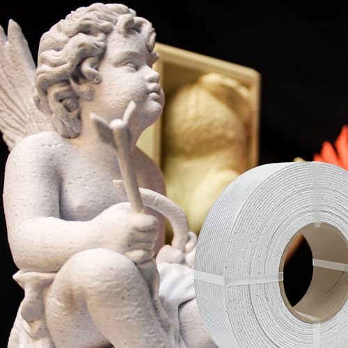 Image of Polymaker Panchroma Marble PLA Filament Refill 1.75mm 1kg, White