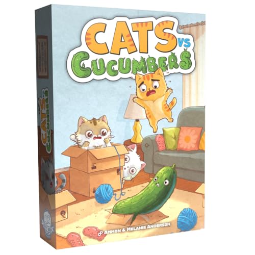 Envy Born Games Cats vs Cucumbers – Dice & Card