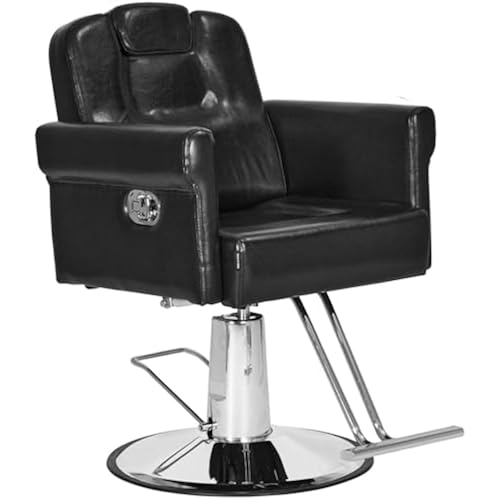 Comie Barber Chair Recliner Salon Chair Hair Spa Chair with Hydraulic Pump