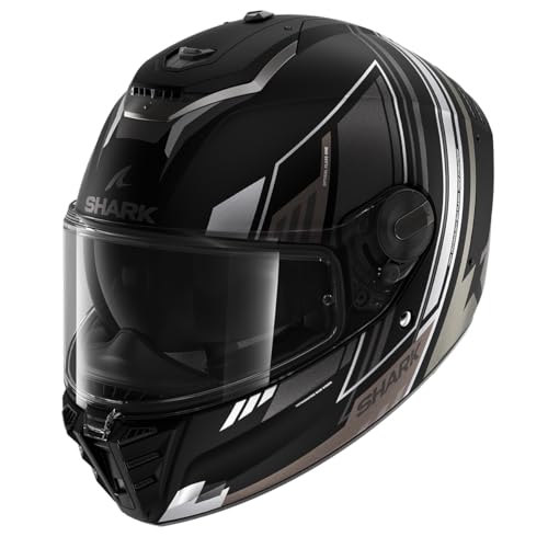 SHARK, Casco Moto Integral Spartan RS BYRHON Black/Brown KAU, XS