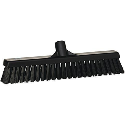 VikanBroom, 410 mm, Soft/hard, Black