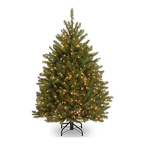 National-Tree-Company-Pre-Lit-Artificial-Mini-Christmas-Tree-Green-Dunhill-Fir-White-Lights-Includes-Stand-45-Feet