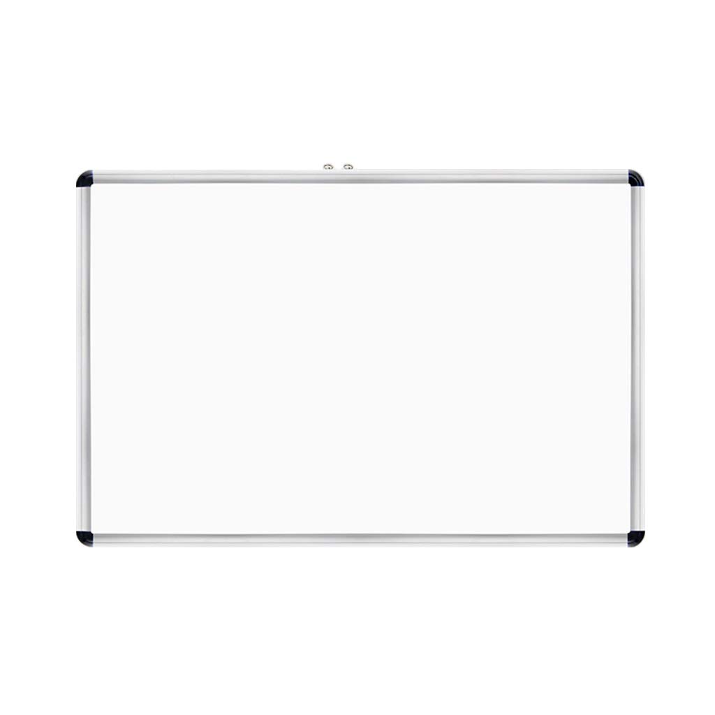 Lavagna Bianca - Lavagna Magnetica cancellabile su Un Lato con portapenne, Telaio in Lega di Alluminio, per insegnamento Scolastico in Ufficio (60x90 cm)