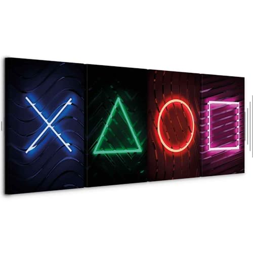 murando - Quadro Acustico pour Gamers Console di gioco schiuma acustica Quadri Moderni Camera da Letto - Stampa su Tela - Pannelli Fonoassorbenti Decorativi - Fonoassorbente Acustiche