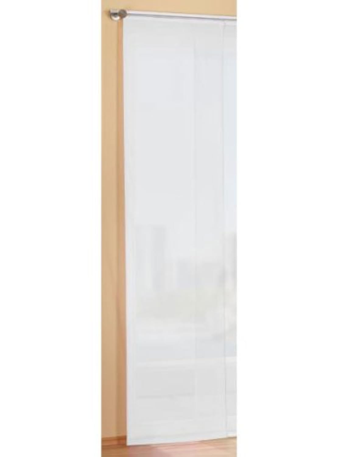 Gardinenbox Tenda A Pannello Trasparente 245x60 Cm - Rosa E Altri Colori Con Velcro - 4