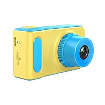 V.T.Eye Security Mini Digital Camera for Kids with Expandable Memory - Blue/Yellow Kids Camera Point & Shoot Camera Kids Camera Point & Shoot Camera (Yellow - Blue)