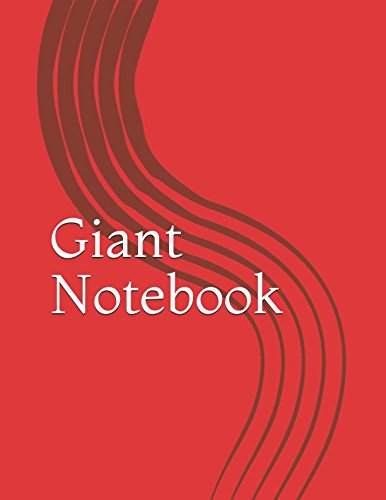 Grand carnet rouge à poser sur le bureau avec ses 500 pages