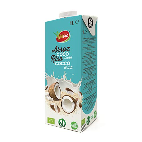 Bebida de Arroz con coco sin gluten BIO - Vivibio - 1L Cover