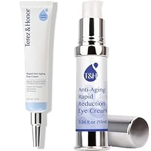 TEREZ & HONOR Rapid Anti-Aging Reduction Under-Eye Cream - Visibly and Instantly for Under Eye Bags, Puffiness, Dark Circles, Fine Lines & Wrinkle