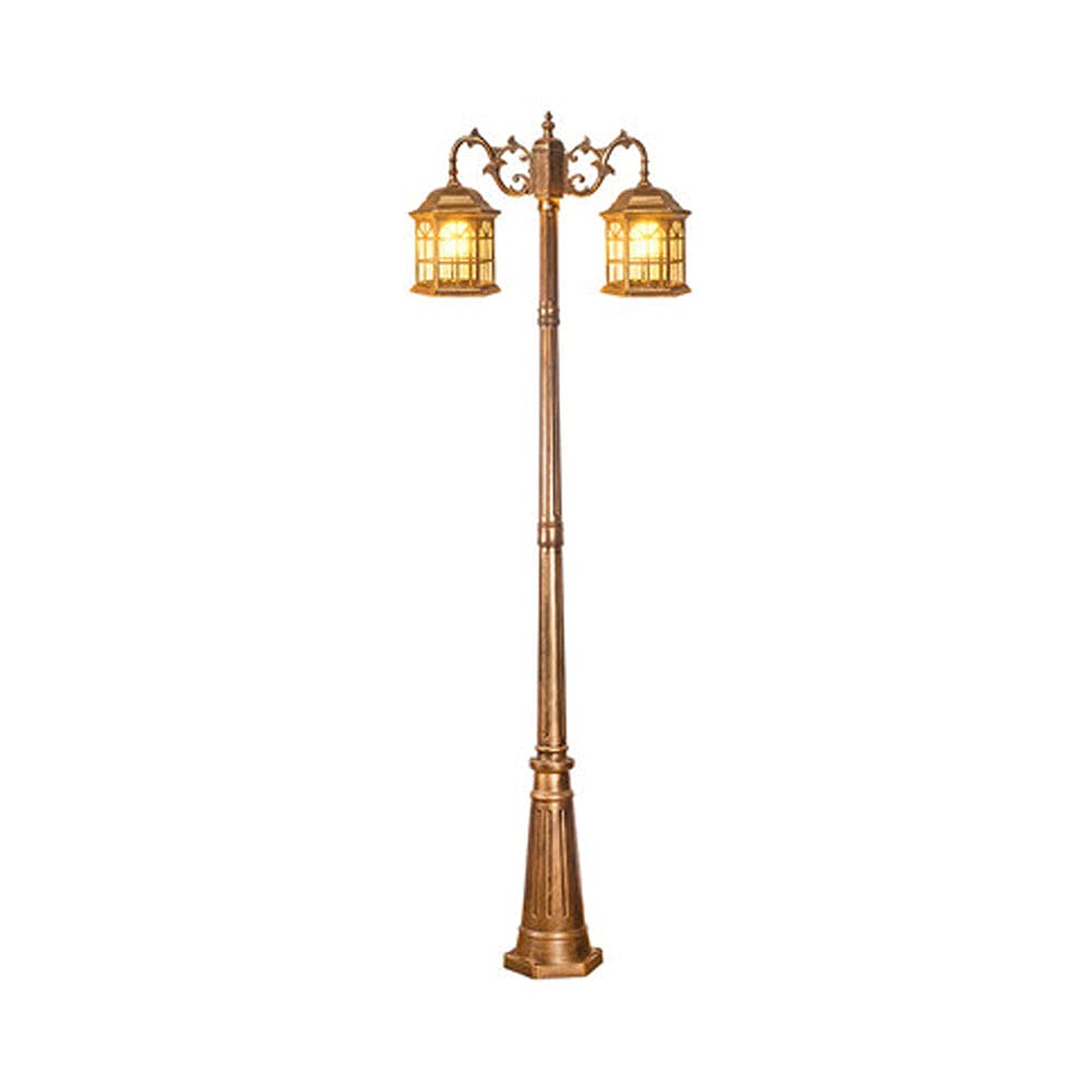 GTHTUHFD Lamp Post Lights Outdoor, Outdoor Light, Waterproof High Pole Light Anti-Rust Aluminum Courtyard Pillar Garden Lawn Aisle Villa,Height 220Cm,Height 220cm