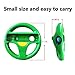 DOYO Wii lenkrad Mario Kart Controller für Nintendo Switch Wii U Spiele Kinder Lenkräder Rot und Grün(2 Stück) Fernbedienung Spielzubehör