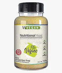 Nutritional Yeast Flocos Sabor 4 Queijos Free 120G W Vegan