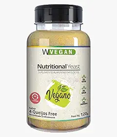 Nutritional Yeast Flocos Sabor 4 Queijos Free 120G W Vegan