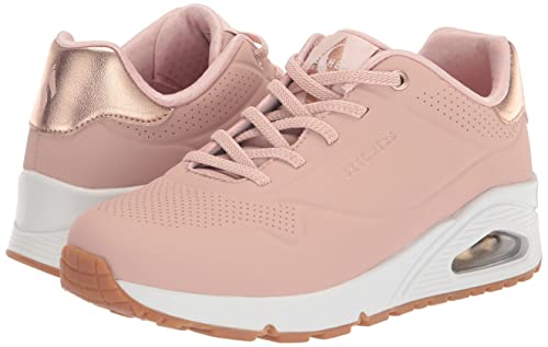 Image of Skechers Women's Uno - Shimmer Away Wedge Slip-On Fashion Sneakers, Blsh, 6