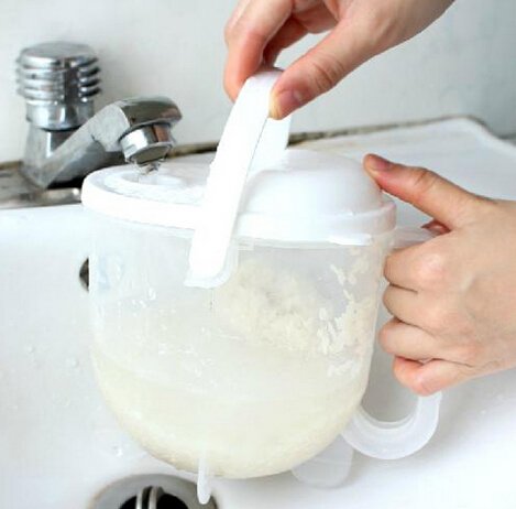 Clean Rice Machine Wash rice sieve manual the kitchen good cooking tools