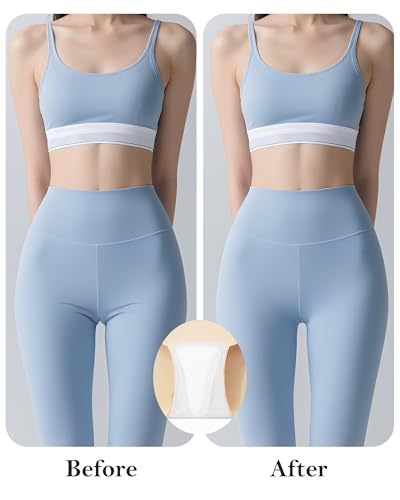 LEVAO Camel Proof Underwear for Women Seamless Underwear with Camel Concealer Toe No Show Yoga Bikini Workout Panties S-XXL3