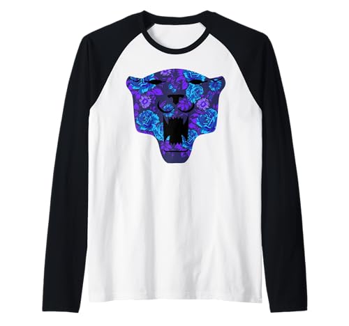 T-shirt baseball Black Panther au motif floral unique Marvel Avengers