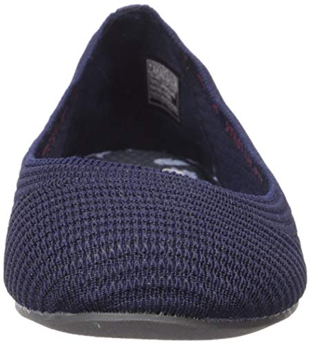 Skechers Women's Casey-Engineered Textured Knit Skimmer Ballet Flat - Image 4