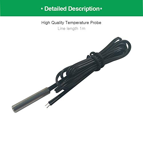 Contrôleur de température AC 110V-220V, thermostat numérique tout usage STC-1000 avec sonde de capteur de température, affichage Centigrade et Fahrenheit, chaleur/refroidissement - Image 5