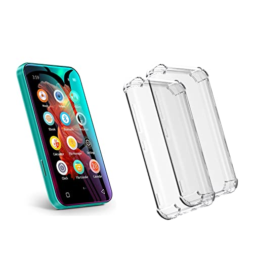 Timmkoo Mp3 Player With Bluetooth, 4.0" Full Touchscreen Mp4 Mp3 Player With Speaker, Portable Hifi Sound Mp3 Music Player With Bluetooth, Voice Recorder, E-Book, Supports Up To 512Gb Tf Card (Green) #TOP19