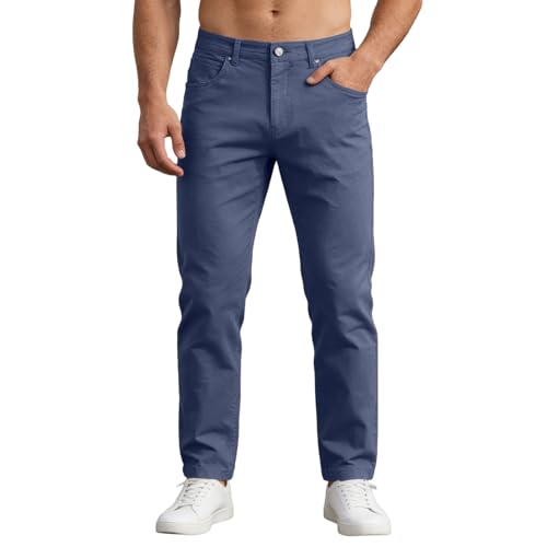 Pantalon chino homme coton extensible décontracté et loisirs