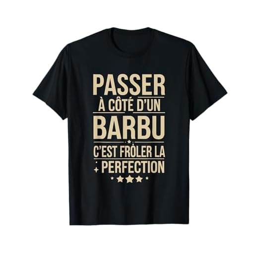 Barbe Barbu Humour idée Cadeau Barbu Homme Père T-Shirt