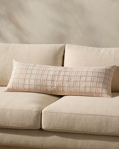Image of Loloi Magnolia Home Liv Beige 13'' x 35'' Cover w /Poly Pillow