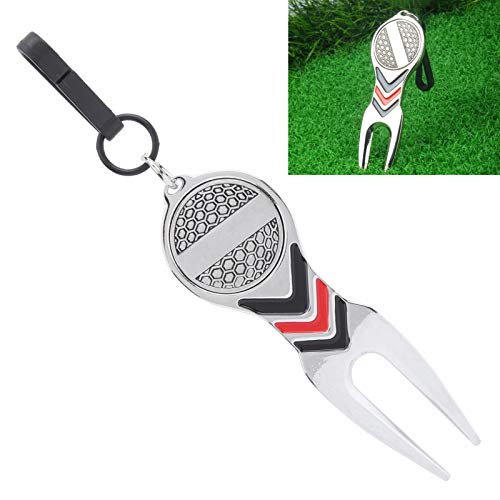 Fishawk Ferramenta de reparo Divot, ferramenta de reparo de divotas de liga de alumínio leve e longa