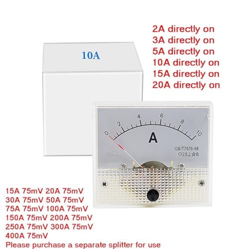 Ampèremètre analogique DC 300A pour éviter les surcharges de courant - 2
