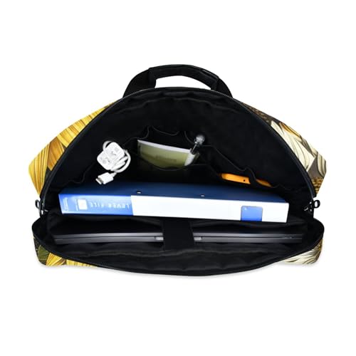 Bolso Vintage Amarillo y Blanco para Laptop 13-15.6 pulg miniatura 6