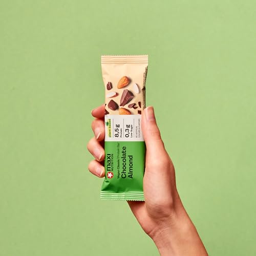 MaxiNutrition-Classic-Protein-Bar-Vegan-Chocolate-Almond-24-Protein-123-kcal-16-Riegel-x35g-Low-Sugar