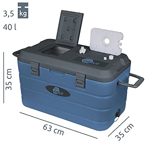 yourGEAR Coolah 40 L Kühlbox – Passiver Kühlbehälter, PU Thermo-Box, Isolierbox für warm & kaltóż

