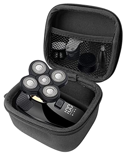 FitSand Hard Case Compatible for HONTEC 4 in1 Electric Head Shaver Bald Shaver