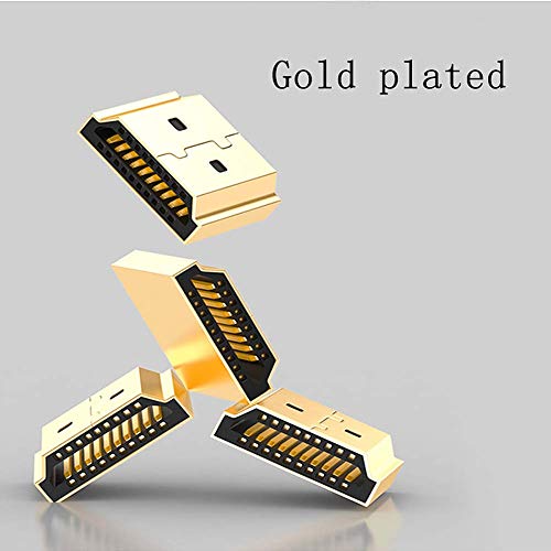 PremiumTech - Cavo HDMI 2.1-1M - Portata Fino a 10K e 4K 120hz - Ultra High Speed 48GB/s - Dynamic HDR - Cavo per TV, PC, Playstation - Dynamic HDR - Cavo per tv, pc, playstation
