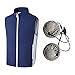 Harilla Gilet de Refroidissement de Sport Hauts de Gilet de Refroidissement de Glace d'été avec Ventilateur, Costume d'isolation Vêtements de à, Bleu Profond XL