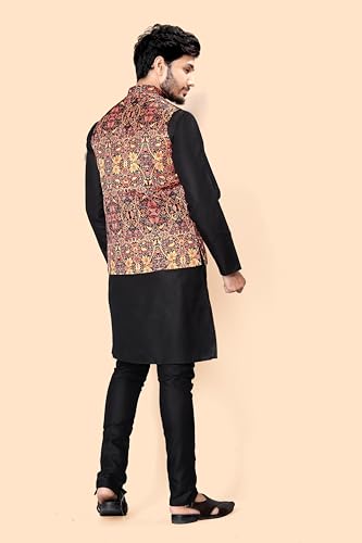 Image of Men's Cotton Kurta Pyjama And Jackets
