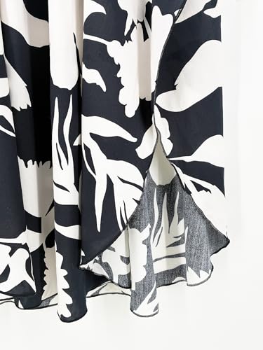 Image of Moss Rose Kaftan Dresses for Women V Neck Summer Swimsuit Cover up Caftan Maxi Beach Dresses