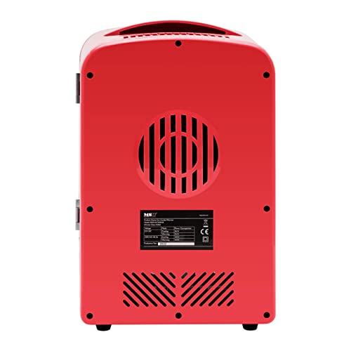 MSW MSW-CCW04-R Mini-koelkast, 12 V/230 V, 2-in-1 apparaat met warmhoudfunctie, rood, 12 V/220-240 V, 5-60 °C, 4 liter, mini-koelkast, tafelkoelkast, koelkast, koelkast, kleine koelkast - Afbeelding 6