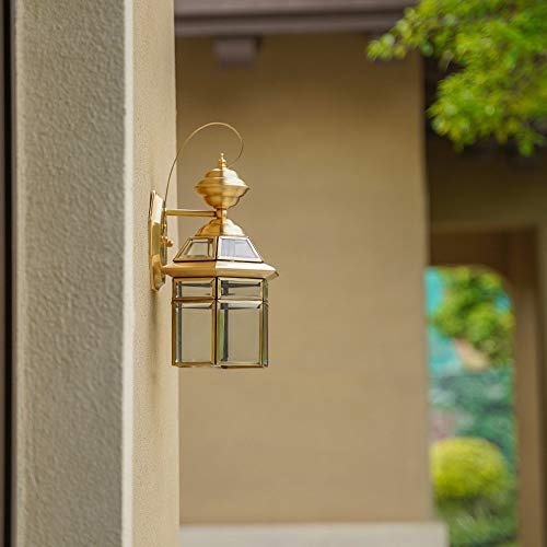 Lanterne murale IP55 étanche E27 pour stopper l'usure de l'éclairage de cour