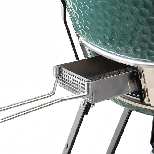 Image of Upgrade Ash Drawer Accessories for Big Green Egg Large (Version After 2022)-BGE Replacement Parts Ash Clean Tool-Stainless Steel