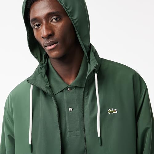 Image of Lacoste Men's Sportsuit Jacket With Removable Hood