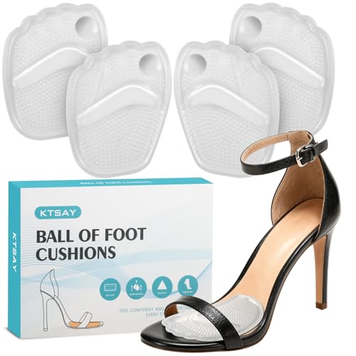Metatarsal Pads Women, Gel Ball of Foot Cushions...