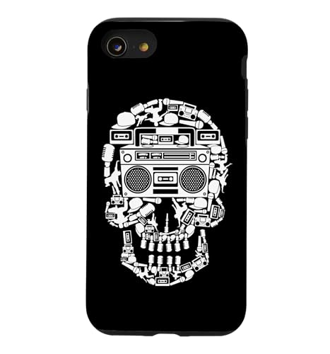 HIP HOP BOOMBOX HIPHOP BOOMBOX �X�J�� BBOY �u���C�N�_���V���O���b�v �X�}�z�P�[�X iPhone SE (2020) / 7 / 8 �p